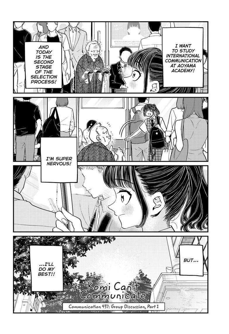 Komi-san wa Komyushou Desu Chapter 437 2